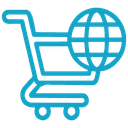 E-Commerce Web Development's - icon